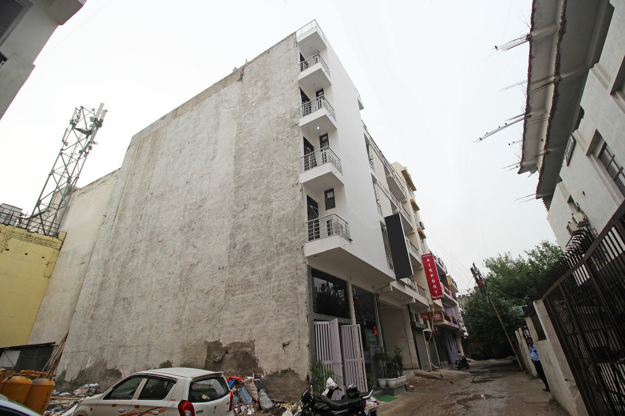 Hotel Tourist Palace New Delhi Exteriör bild